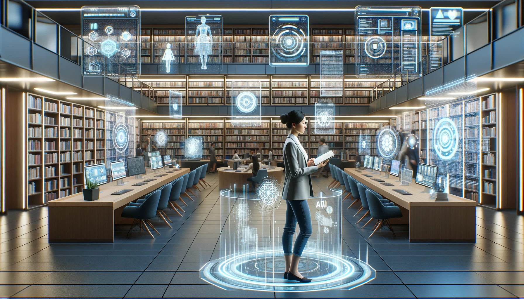 The AI-Driven Library: From Information Scarcity to Intelligence Curation